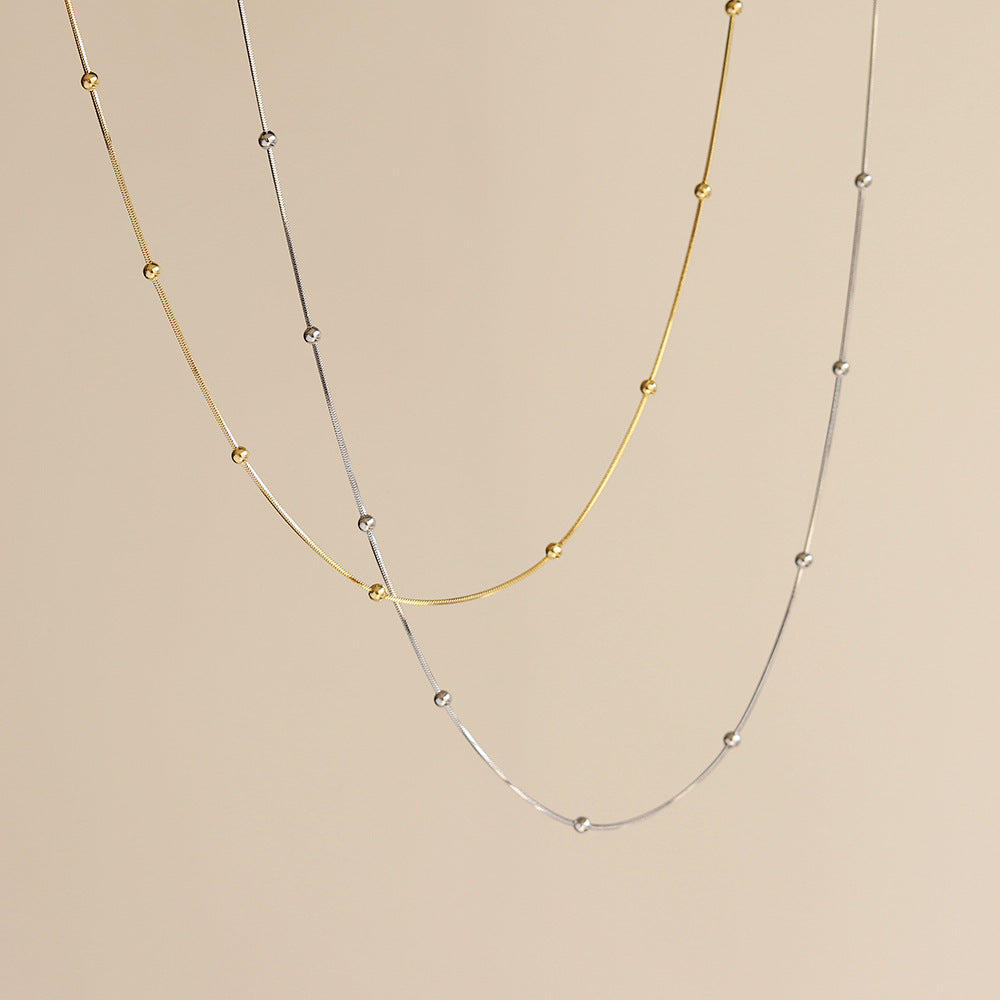Beads Snake Chain Necklace