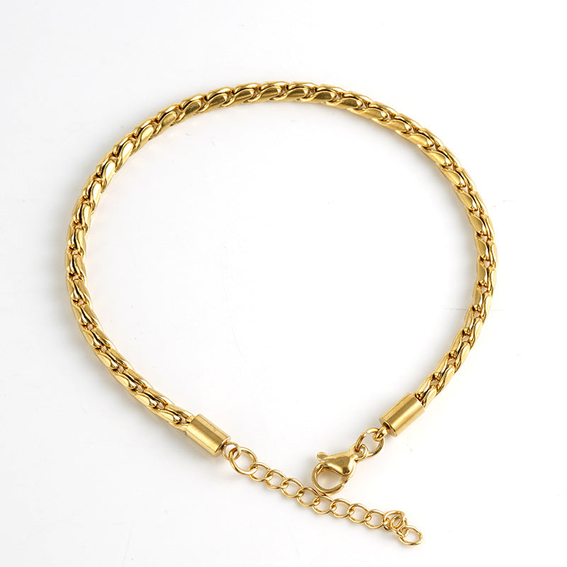 S Chain Bracelet with Different Sizes