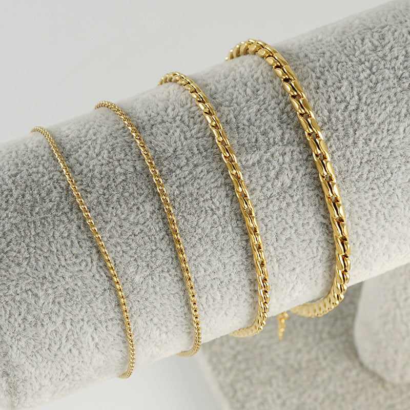 S Chain Bracelet with Different Sizes