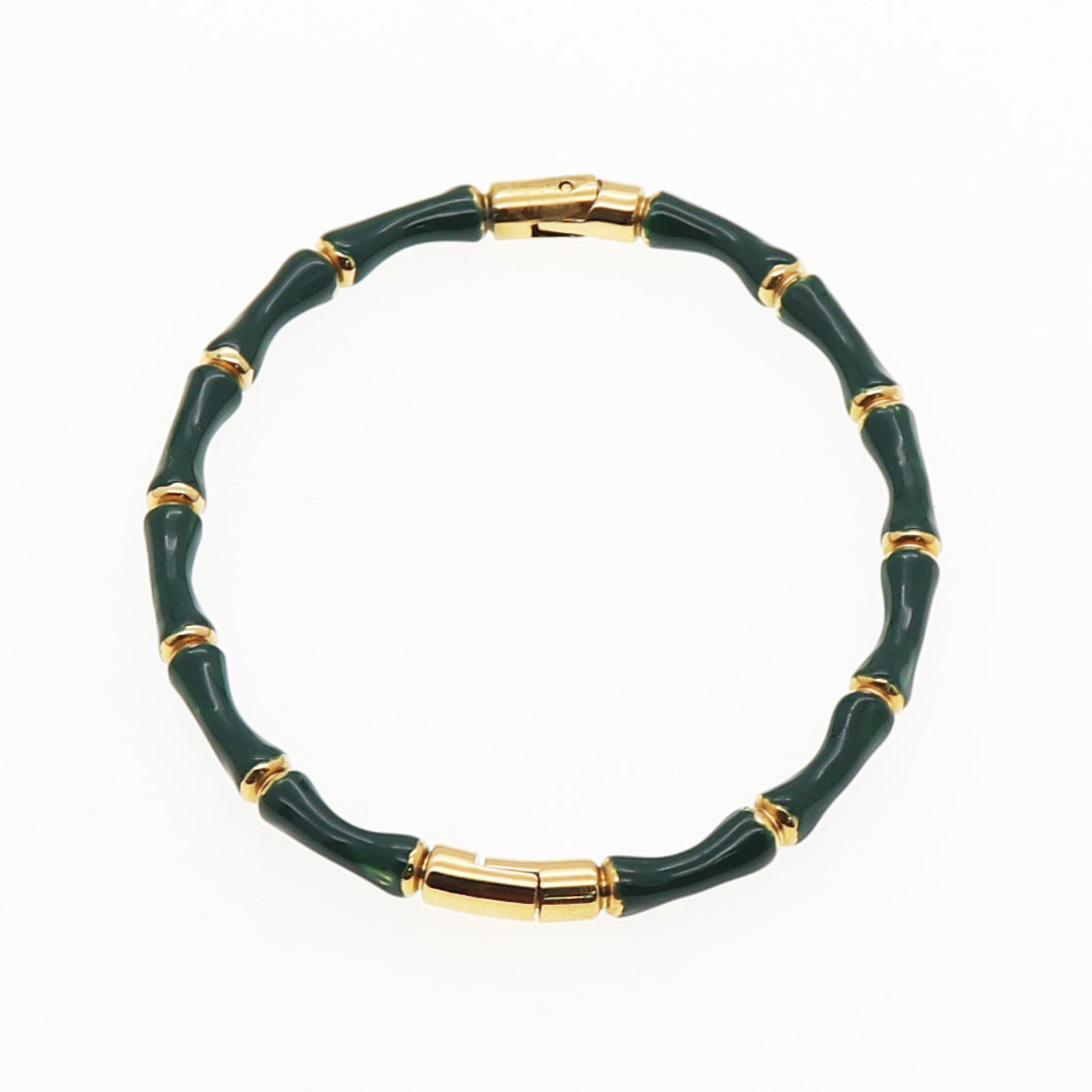 Colorful Bamboo Shape Bangles