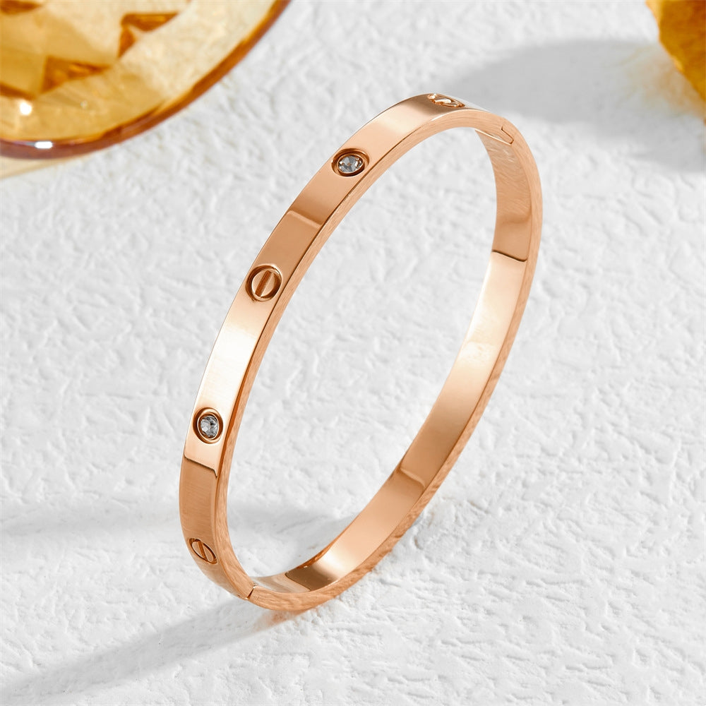 Love 4 Diamond Bangle