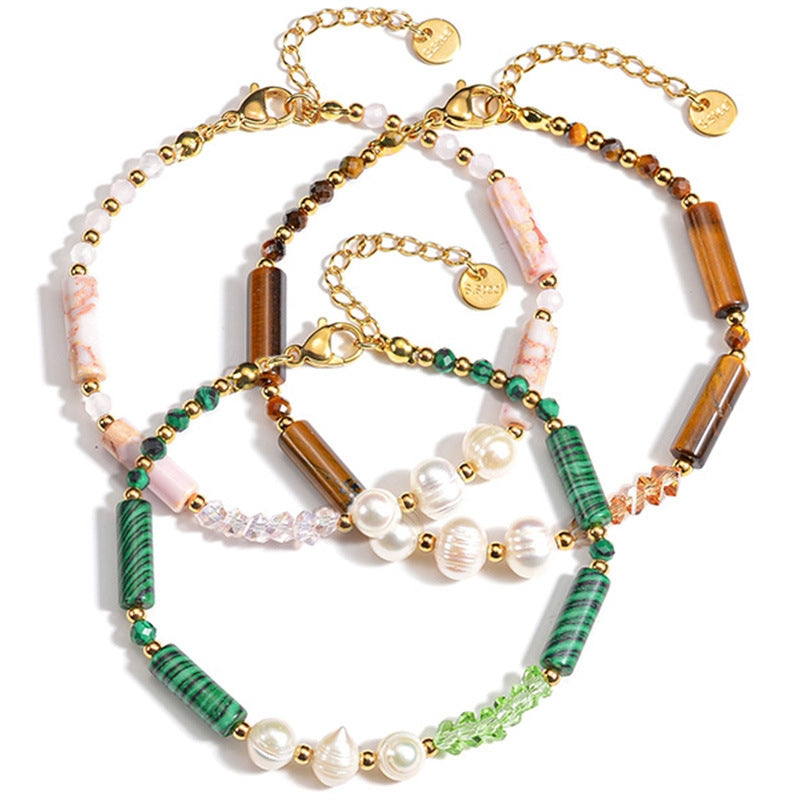 Handmade Mixed Beads Bracelets