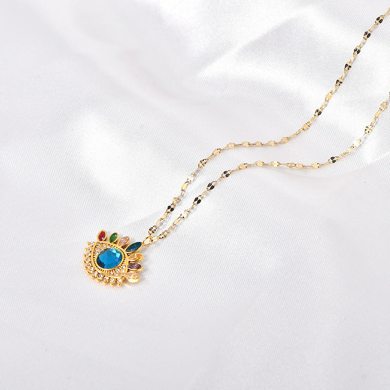 Summer Cool Evil Eye Necklace