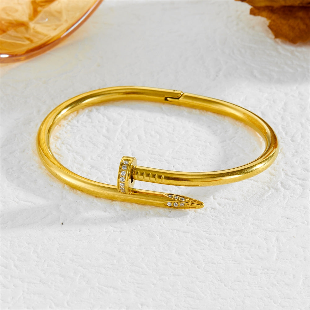 Dimond Nail Bangle