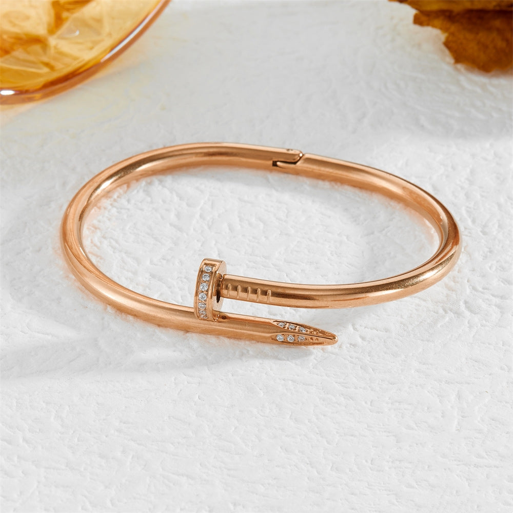 Dimond Nail Bangle