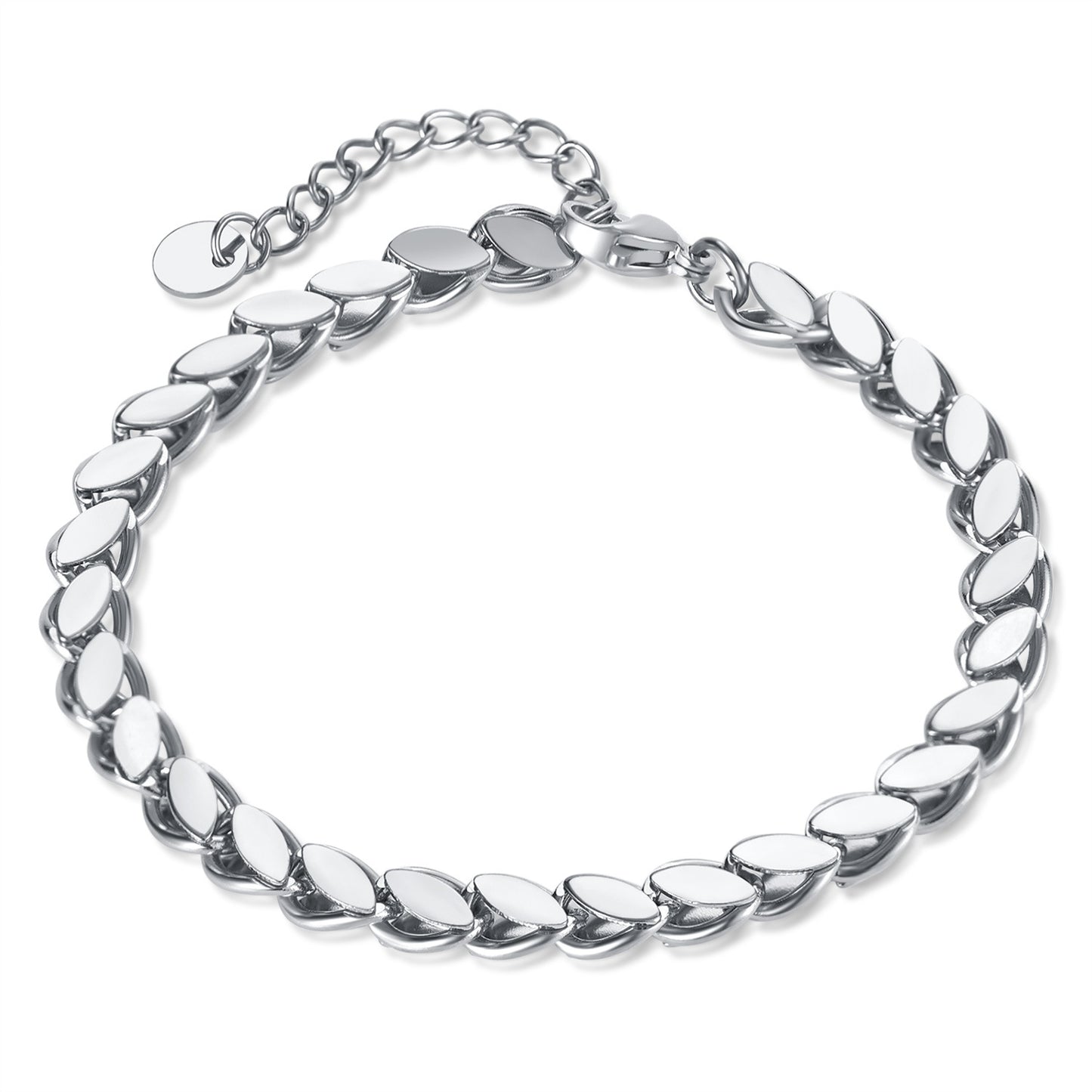 Plain Glossy Chain Bracelet