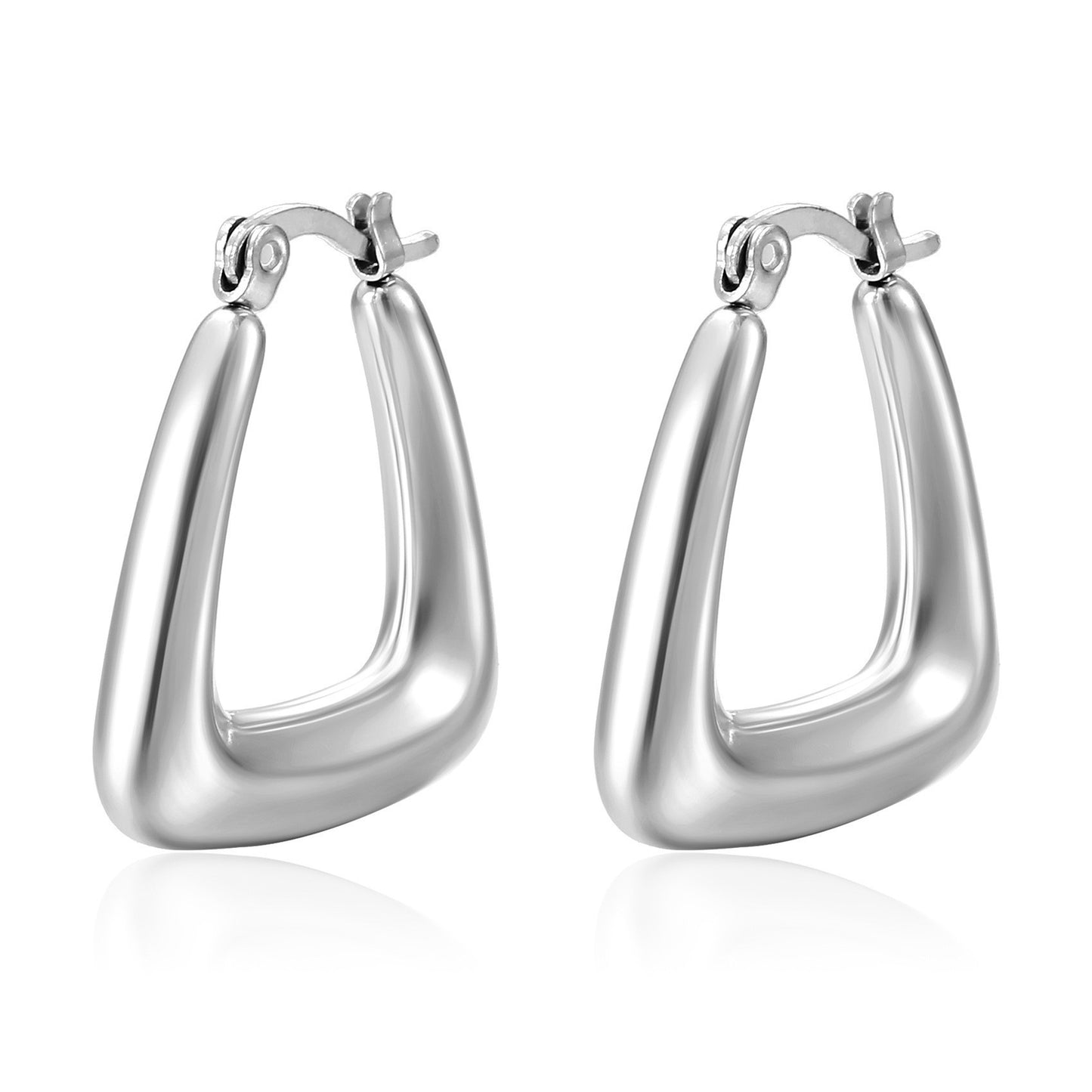 Triangle Hollow Earrings