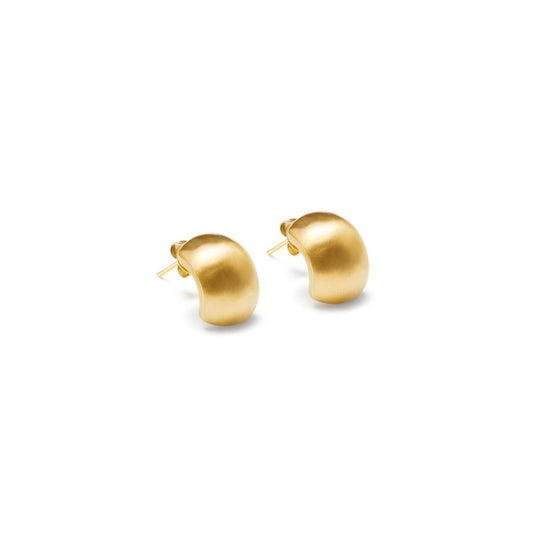 Matt Frosted Stud Earrings